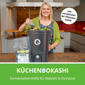 RoPro-Streu Pflanzenkohle als Fermentationshilfe für Bokashi und Kompost. 