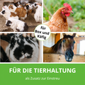 RoPro-Streu-Pflanzenkohle für die Tierhaltung als Zusatz zur Einstreu. 