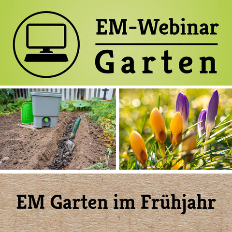 Kostenloses Webinar: EM-Garten im Frühjahr am 05.03.2025