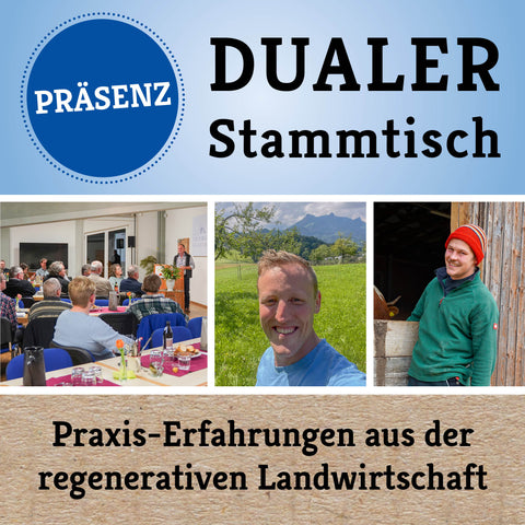 Dualer Landwirtschaftlicher Stammtisch bei EM-Chiemgau - In Präsenz