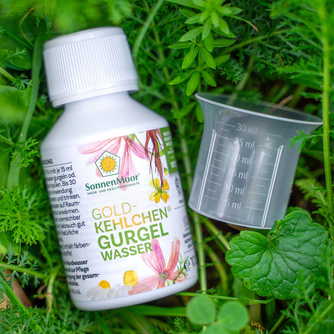 Sonnenmoor Goldkehlchen Gurgelwasser mit Alkohol 100 ml