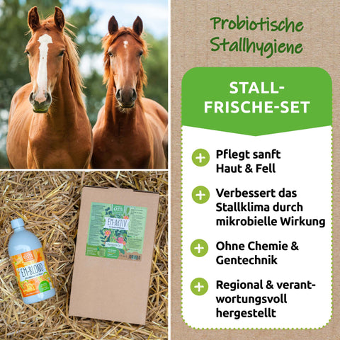 Stall Vorteile mit Em Aktiv und Em Blond