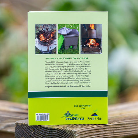 Rückseite vom Buch über Terra Preta von Reiner Dick und Susanne Kaiser-Asoronye