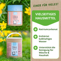 Natriumcarbonat unterstützt vielseitig im Haushalt