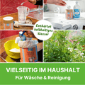 Enthärtet kalkhaltiges Wasser