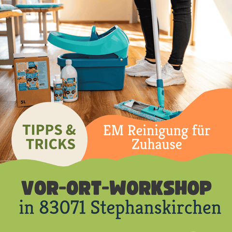 Workshop: EM Reinigung für dein Zuhause – probiotisch & effektiv am 03.12.2025