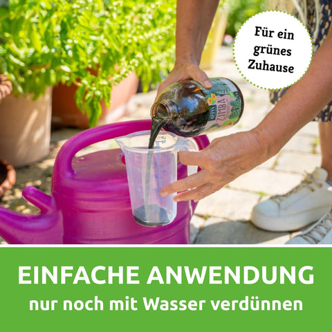 Zimba Flüssigdünger einfache Anwendung