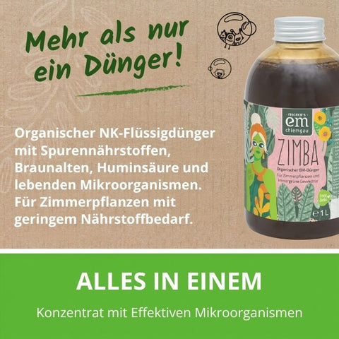 Zimba Flussigdunger Konzentrat mit Effekiven Mikroorganismen