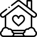 Grafik Haus Herz
