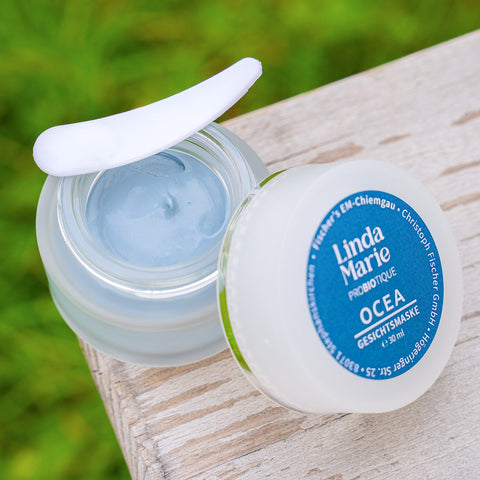 Ocea pflegende EM Gesichtsmaske mit Spatel zum Entnehmen