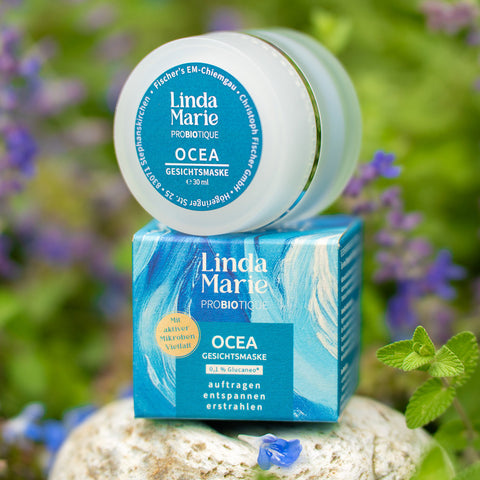 Ocea pflegende Gesichtsmaske mit Effektiven Mikroorganismen