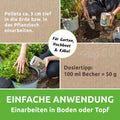 Einfach Anwendung in Boden oder Topf