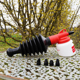 Birchmeier Bobby Zerstäuber für EM-Keramikpulver und Gesteinsmehl Seitenansicht