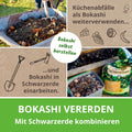 Chiemgauer Bio-Schwarzerde torffrei Bokashi aufwerten mischen Fischers EM-Chiemgau Terra Preta Erde