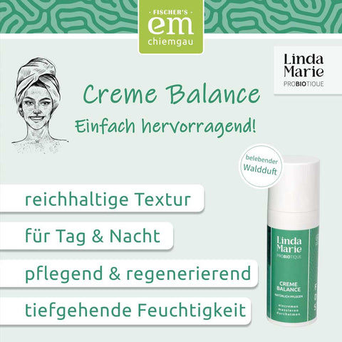 Creme Balance Linda Marie Probiotique Bio-Naturkosmetik EM-Chiemgau
