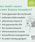 Creme Balance Linda Marie Probiotique Bio-Naturkosmetik 