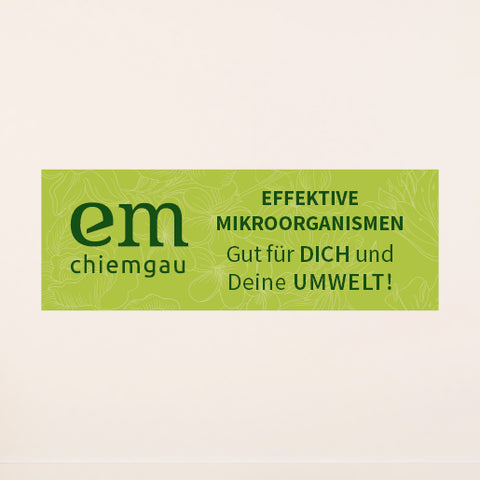 EM-Ladenschild 84x30 cm