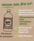 Inhaltsstoffe EM-blond Alleskönner von EM-Chiemgau