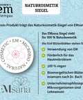 EMSana Naturkosmetik, 100 % vegan aus der Schweiz mit EM-Technologie