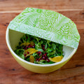 Fischer's Frischetuch - veganes Wachstuch mit Salat