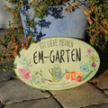 Gartenschild "Ich liebe meinen EM-Garten" 3