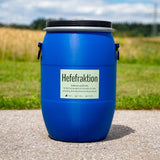 Hefefraktion im 64 Liter Fass