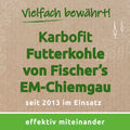 Futterkohle von EM-Chiemgau seit 2013 im Einsatz