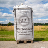 Karbosave Pflanzenkohle 1,8 Schüttraummeter im Big Bag