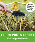 RoPro-Streu Pflanzenkohle als Kompost-Zusatz für den Terra Preta Effekt