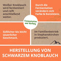 Fermentierter schwarzer Knoblauch in Bio-Qualität 