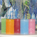 EM-Keramik-Kerze klein optimiert mit EM-Keramikpulver in vielen unterschiedlichen Farben